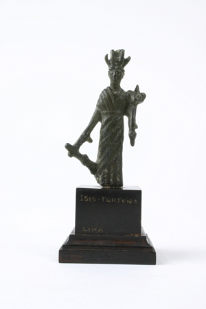 Bronze statuette of Isis-Fortuna